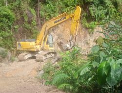 Memasuki Hari Ke Lima Belas, Progres Pembukaan Jalan TMMD Ke 129 Kodim 0210/TU Capai 79,25 Persen