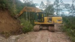 Pembukaan Jalan Sepanjang 5.300 Meter Program TMMD Ke-129 Kodim 0210/TU Capai 86,79%.