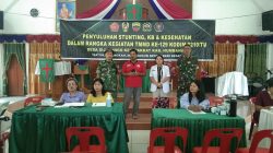 TMMD Ke 129 Kodim 0210/TU Beri Penyuluhan Stunting, KB dan Kesehatan di Desa Sijarango 