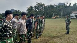 Satgas TMMD ke 129 Kodim 0210/TU Gelar Apel Pagi dan Evaluasi 