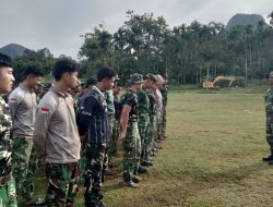 Satgas TMMD ke 129 Kodim 0210/TU Gelar Apel Pagi dan Evaluasi 