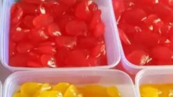 Manisan kolang Kaling usaha bersama di kelurahan pagar tengah  pecahkan rekor  di buat secara alami