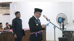 Joncik Muhammad Dikukuhkan Jadi Ketua KDEKS Empat Lawang, Dorong Masyarakat-ASN Menabung di Bank Syariah