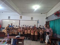 Gideons International dan GAMKI Bekasi Bagikan 1.100 Alkitab kepada Siswa Yayasan Bintang Timur
